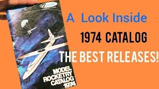 1974 Estes Model Rocket Catalog EVERY ROCKET #reveal #rocketry