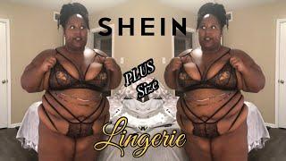 SHEIN PLUS SIZE LINGERIE || TRY ON HAUL