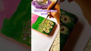 Aesthetic DIY PHONE CASE#shorts #art #diy #artshorts #painting #aesthetic#viralvideo #reels