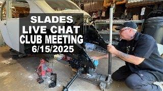 SLADES LIVE CHAT CLUB MEETING - VW BEETLE DIY CHANNEL - #sladesbeetle #vwbeetle