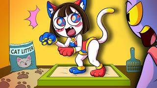 Pomni Transformed into a Cute Catgirl?!    | Pomni Love Story {AMAZING DIGITAL CIRCUS} Animation