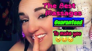 The BEST Fast ASMR Massages | MINIMAL Talking for relaxation & sleep (massages, scalp & more)