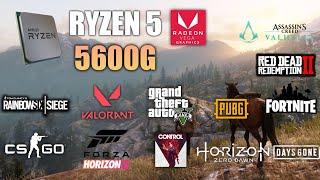 Ryzen 5 5600G Vega 7 : Test in 10 Games - 5600G Gaming