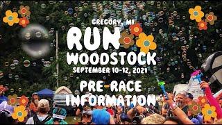 Run Woodstock 2021 Pre-Race Information & FAQ