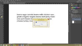 Photoshop CS6 Tutorial - 187 - Find and Replace Text