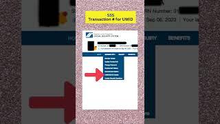 Saan makikita ang Transaction Number for  UMID ID | How to get SSS UMID transactions number online