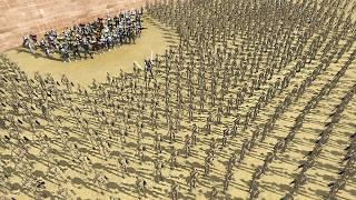 Every CLONE COMMANDER Surrounded by 10,000 General Grievous Army! - Men of War: Star Wars Mod