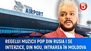 Regelui muzicii pop din Rusia i se interzice, din nou, intrarea în Moldova