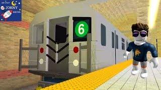 Johny Rides MTA Subway Trains On Roblox