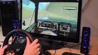 Ford Bronco 1980 V8 - Hillclimbing  (City Car Driving 1.3.3 simulator t500rs th8 rs), Full HD 2014