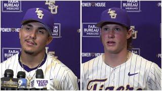 LSU Steven Milam & Zac Cowan WIN over NDSU postgame