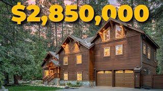 Tour a $2,850,000 GOLF COURSE retreat in LAKE TAHOE