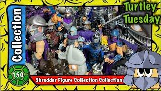 Shredder Figure Collection! 150th Turtley Tuesday Shredder-Shred-tacular