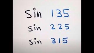 Sin 135