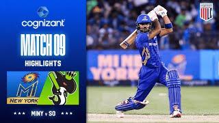 Cognizant Major League Cricket 2025 Match Highlights | MI New York vs Seattle Orcas