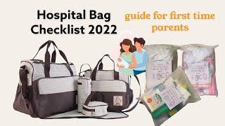 WHAT’S IN MY HOSPITAL BAG? (Complete list with Hospital Documents|Ziplock Labels|Shopee Finds)