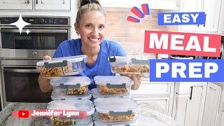 NEW MEAL PREP MADE EASY WITH SIMPLE HIGH PROTEIN MEALS | VLOG & DEN RENOVATION REVEAL!