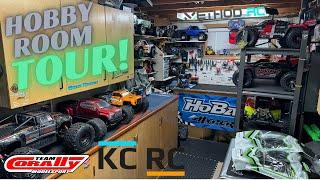 RC Hobby Room Tour!  (Current fleet, room upgrades!)