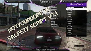 New Script | NotYourDope in Salfety Script V7.1 GTA 5 PS3 + Free Download