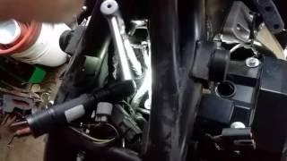 Замена свечей на Kawasaki Z750