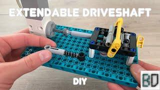 DIY Extendable Driveshaft | Lego Technic
