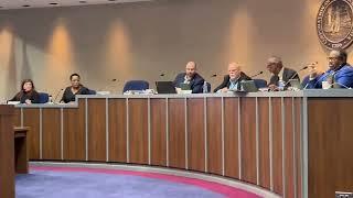 Lynchburg firefighter Jamie Maxwell speaks to city council