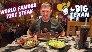 WORLD FAMOUS BIG TEXAN | 72oz STEAK | LEGENDARY CHALLENGE