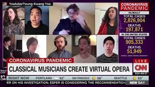 Virtual opera of Le Nozze di Figaro. Broadcasted by CNN.