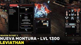 NUEVA MONTURA LVL 1300  LEVIATHAN - MU ONLINE SEASON 19 PART 2