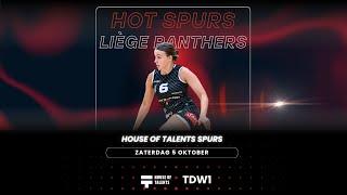 House Of Talents Kortrijk Spurs DSE A - CIMEDE Liège Panthers DSE A