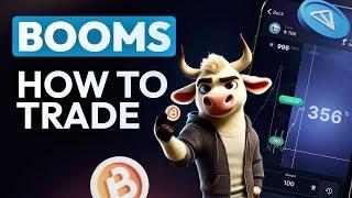 BOOMS - How to trade and get $BOOMS tokens