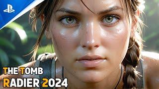 The Tomb Raider 2024 | Realistic Immersive Graphics Gameplay Walkthrough [4K UHD 60FPS] | Next-Gen