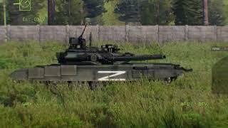 Great Tragedy! Today, US Super Advanced Helicopters Bombard Secret RUSSIAN Military Base-ARMA3