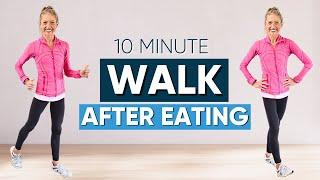 10 min walk after eating video (GOOD FOR DIGESTION!)