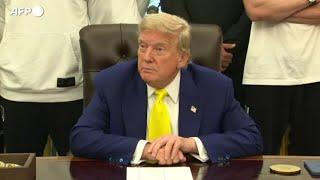 Trump: "La caduta del regime in Iran puo' accadere"