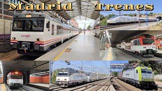 45 Minutos De Trenes Variados Por Madrid - Ferrocarril Ibérico Español Con Sorpresas / TRAINSPOTTING