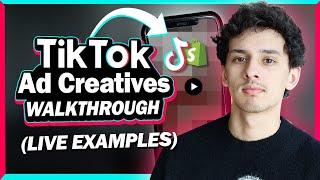 How I Create TikTok Ad Creatives For Dropshipping With LIVE Examples