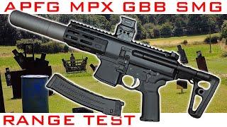 APFG Airsoft MPX GBB SMG Performance Review #airsoft #review #mpx