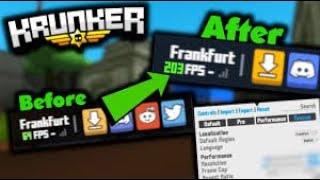 Increase FPS in KRUNKER.IO!! 100% improvement!!