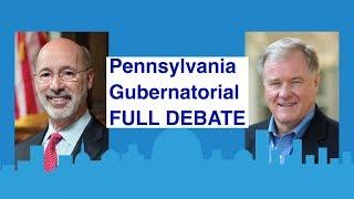 Full Debate | Pennsylvania's governor race | with "Jeopardy' host Alex Trebek as moderator