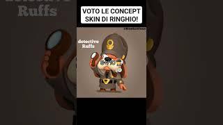 VOTO LE CONCEPT SKIN DI RINGHIO! #brawlstars #community #Ringhio