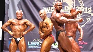 NABBA Worlds 2019 - Masters Over 50 - Posedown