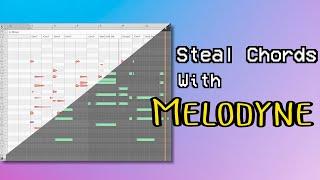 "Stealing" Chords and Progressions using Melodyne -- (How I analyze / breakdown music)