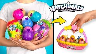 Открываем яйца Hatchimals CollEGGtibles со зверушками и красивыми феями!