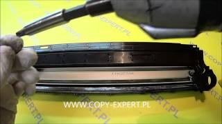 How to replace the Drum, cleaning Blade CANON  IR2016 IR2018 IR2020 IR2022 IR2025 IR2030