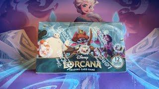 Lorcana Azurite Sea Booster Box Opening