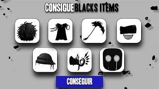 ¡¡CONSIGUE 21 ITEMS OSCUROS TOTALMENTE GRATIS EN ROBLOX!!