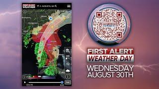 Idalia prompts First Alert Weather Day in Augusta, Georgia