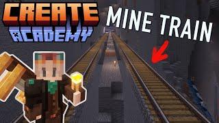 Auto mining with Create! | Create Academy Episode 2