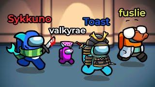 Modded Among Us but only with 4 people